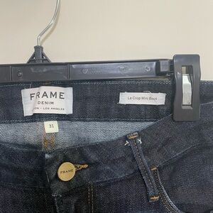 Frame Le Crop Mini Boot Jeans